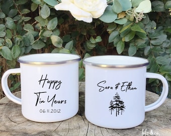 Ten Year anniversary gift, 10 Year anniversary mug, Tin year 10th Wedding Anniversary Gifts, The Best 10 Year Wedding Anniversary Ideas, Tin