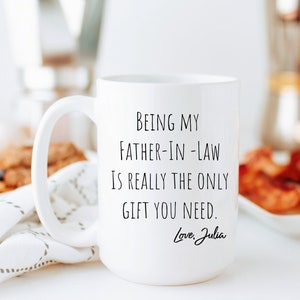 Gift for Father in law, Father In Law Gift, My Favorite Daughter In Law Gave Me This Mug, Father In Law Mug, Funny Gift for Father In Law image 1