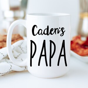 Personalized Grandpa Mug, gift for grandpa, Grandpa Gifts, Grandpa Mug, Grandpa Gifts From Grandkids, Custom Grandpa Mug, New Grandpa Gift