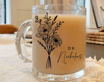 Graduation Gift, Doctor Gift, MD Mug, Doctor Graduation Gift, PhD Mug, Medical Doctor Mug for Her, Doctor Gift Personalized Coffee Cup