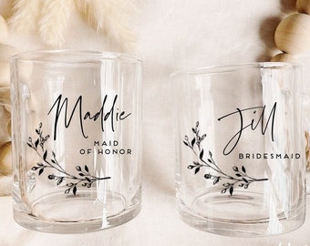 Personalized Bridesmaid Mug: Wedding Party Gift, Maid of Honor Mug