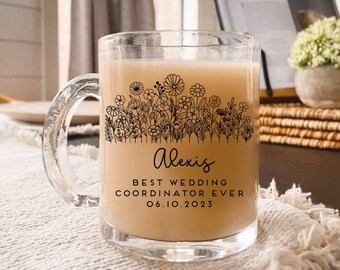 Wedding coordinator gift, Wedding Party Gift, wedding planner mug, wedding planner thank you gift, wedding coordinator thank you from bride