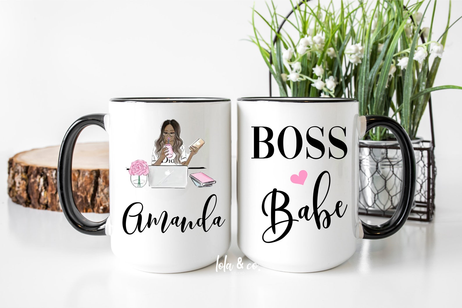 Boss Lady Mug Boss Babe mug Boss Lady Entrepreneur mug CEO Etsy