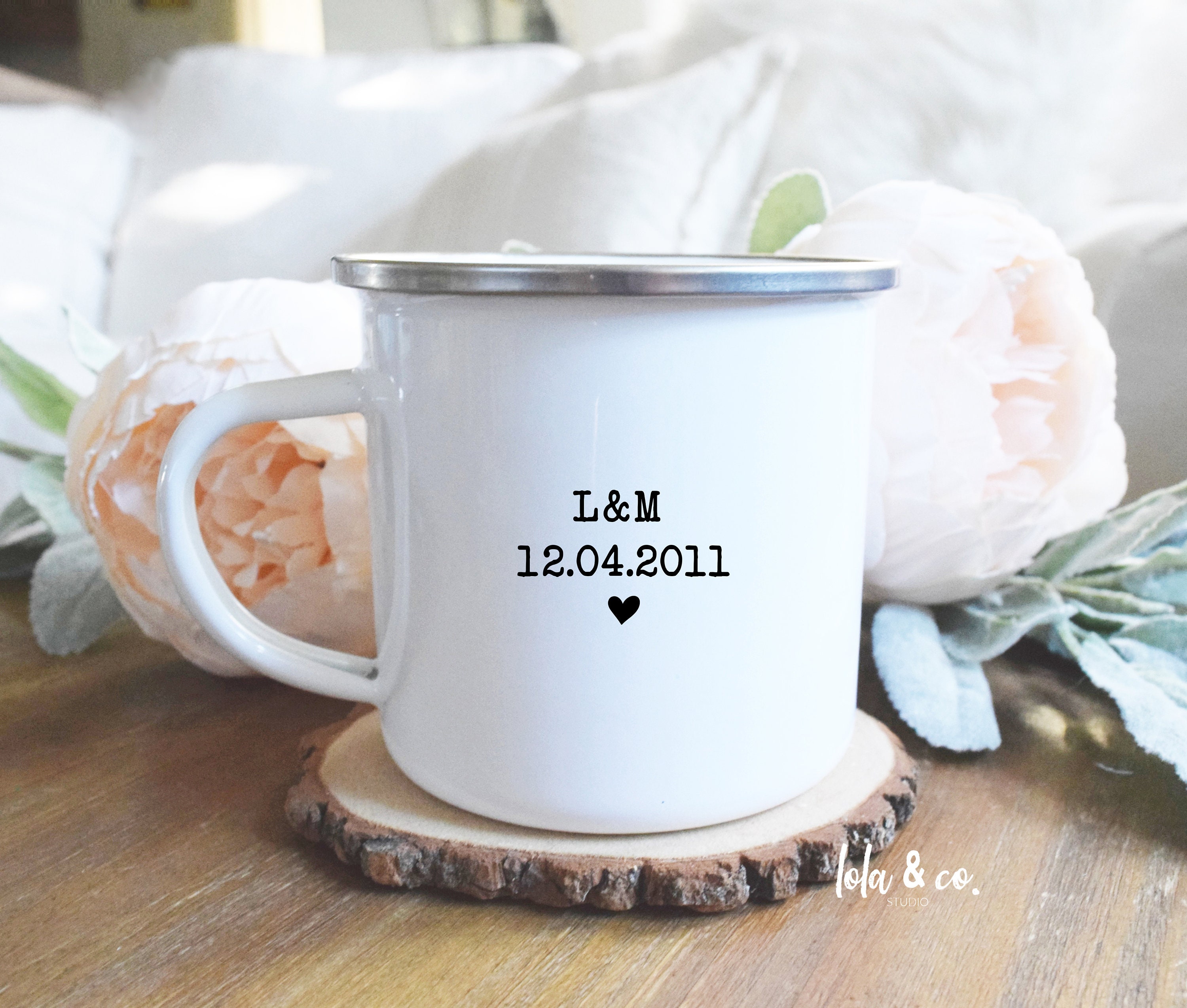 Tin Anniversary Gift For Her Tin Gift For Men 10th Etsy