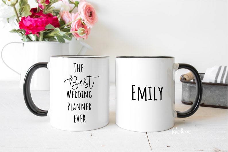 Event Planner Gift for Wedding Coordinator Gift Mug Custom Etsy