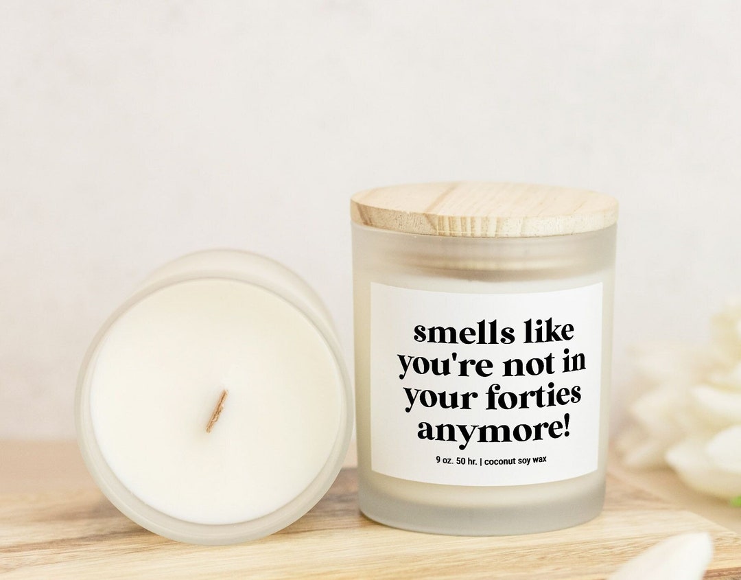50th Birthday Gift, 50th Birthday Candle, Smells Like You're Not in