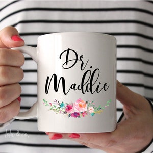 Dr mug, Custom Graduation Gift, New Phd Mug, Medical School Gift , Phd Student Gift, Personalized Dr Mug, Doctorate Mug, Doctorate Gift bild 4