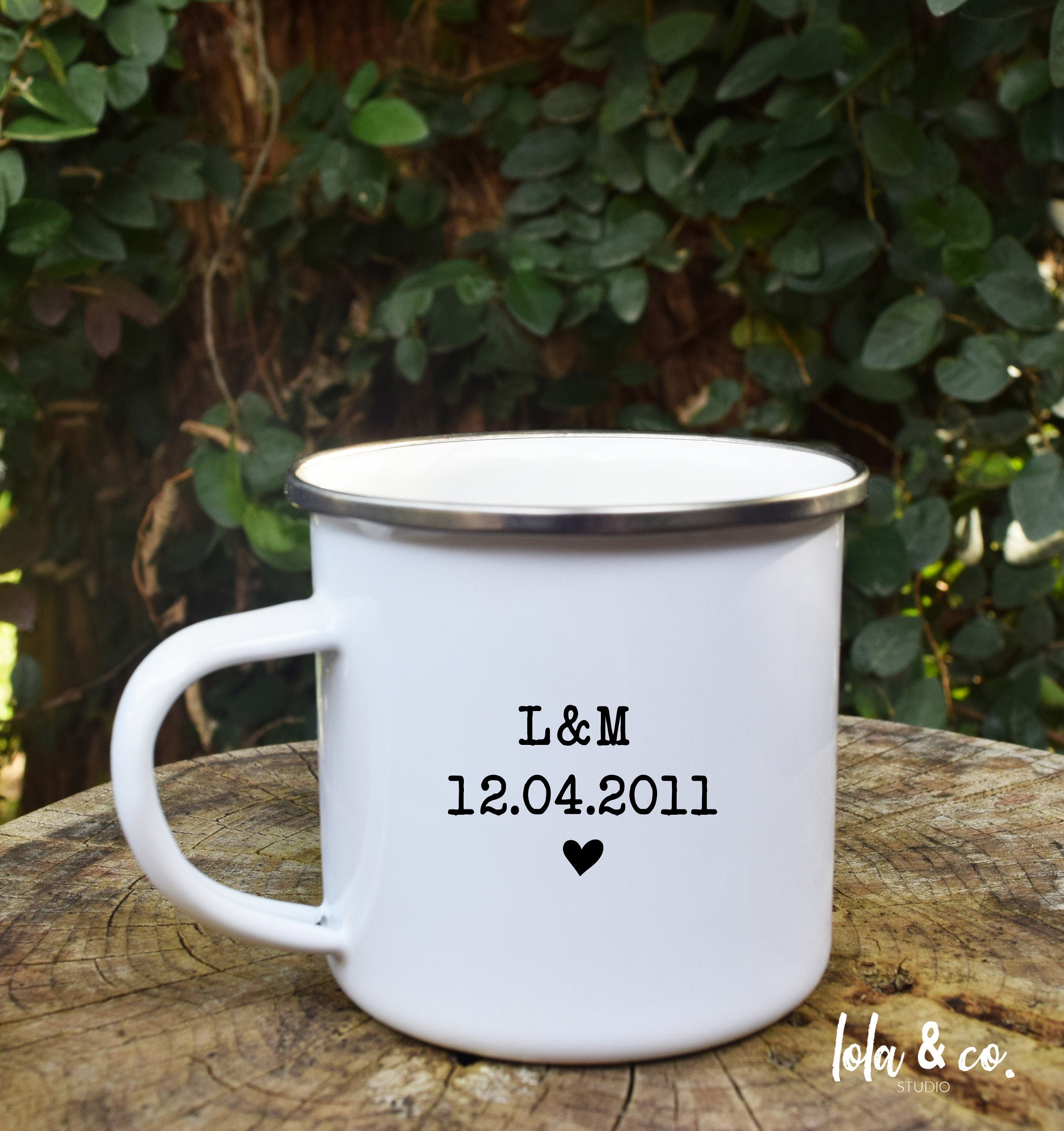 Tin Anniversary Gift For Her Tin Gift For Men 10th Etsy