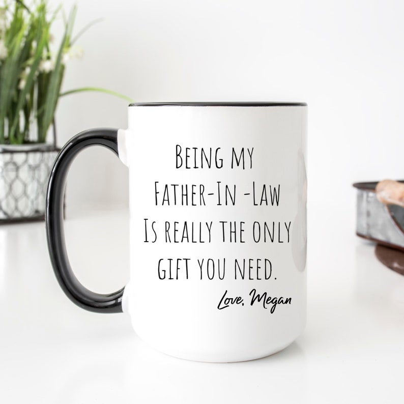 Gift for Father in law, Father In Law Gift, My Favorite Daughter In Law Gave Me This Mug, Father In Law Mug, Funny Gift for Father In Law Bild 2