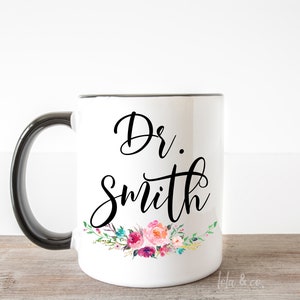 Dr mug, Custom Graduation Gift, New Phd Mug, Medical School Gift , Phd Student Gift, Personalized Dr Mug, Doctorate Mug, Doctorate Gift bild 3