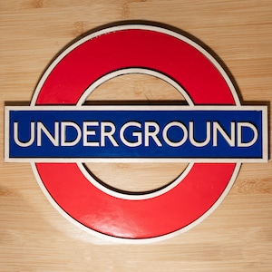 Custom London Underground Sign - Your text here