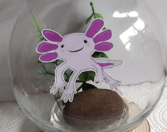 Cute Axolotl/Pink/Purple/Orange/Green/Yellow/Blue