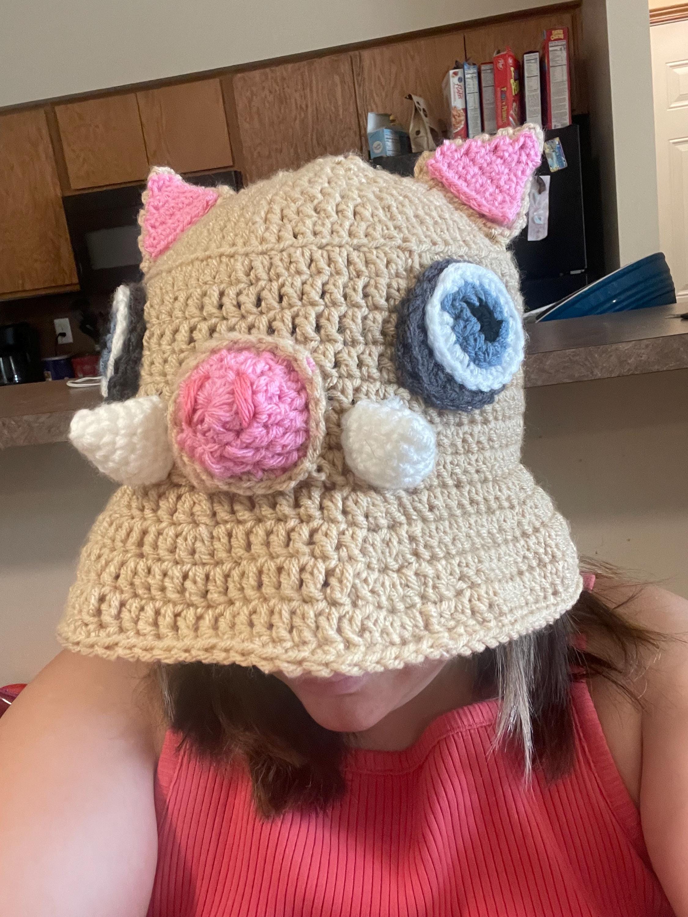 INSTANT DIGITAL DOWNLOAD Inosuke Bucket Hat Crochet Pattern - Etsy