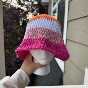 Lesbian Pride Bucket Hat