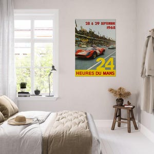 Poster haute qualité A0 - 24 Heures du Mans 1967