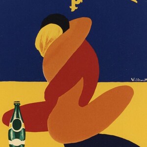 High Quality A0 Print - Bernard Villemot - Perrier