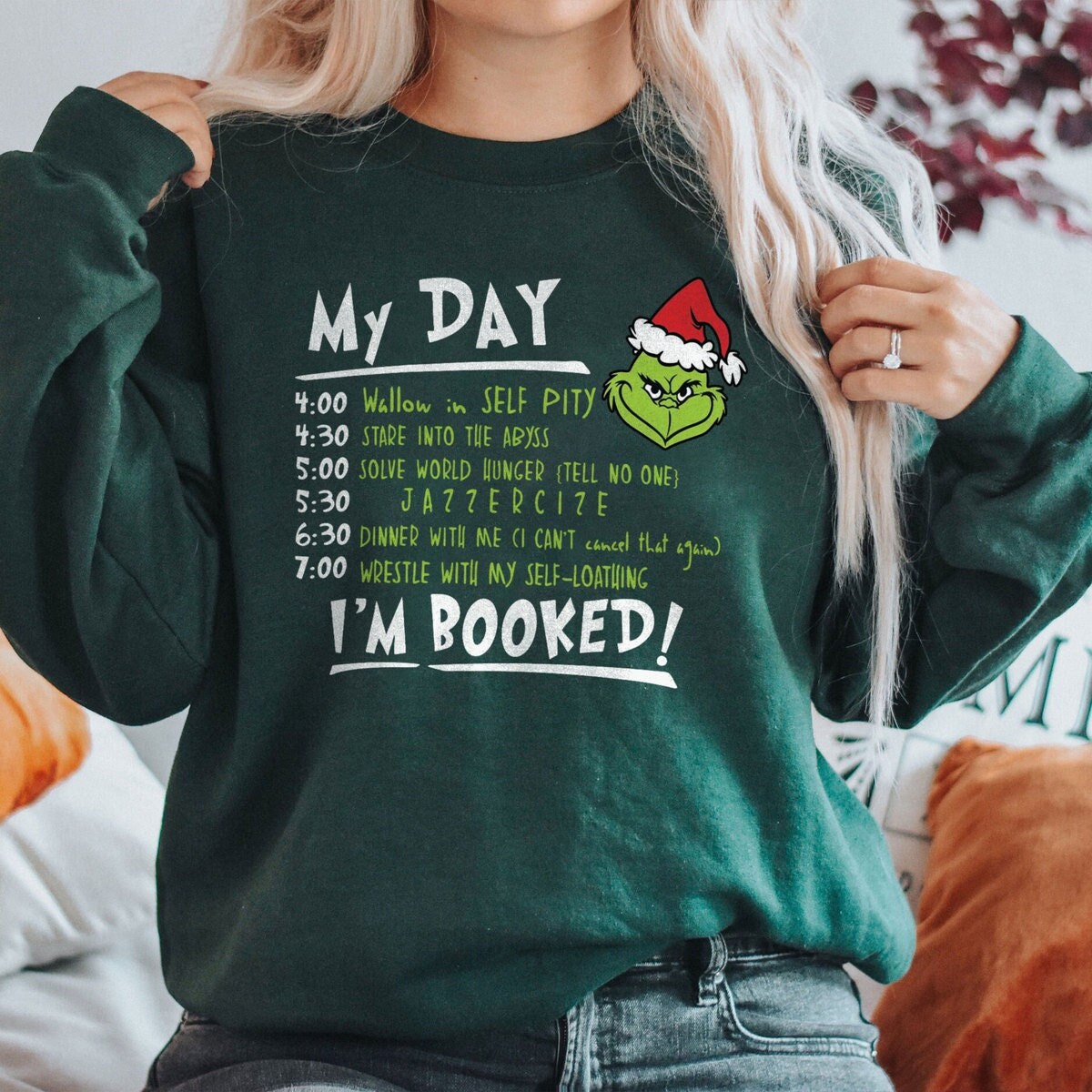Grinch Shirt My Day - Etsy