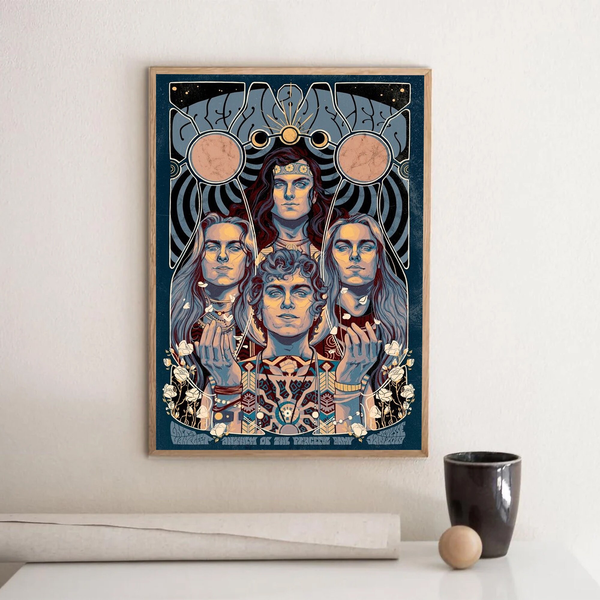 Discover Greta Vans Fleet 2022 Poster , Greta Van Fleet 2022 Poster, 2022 Tour Poster