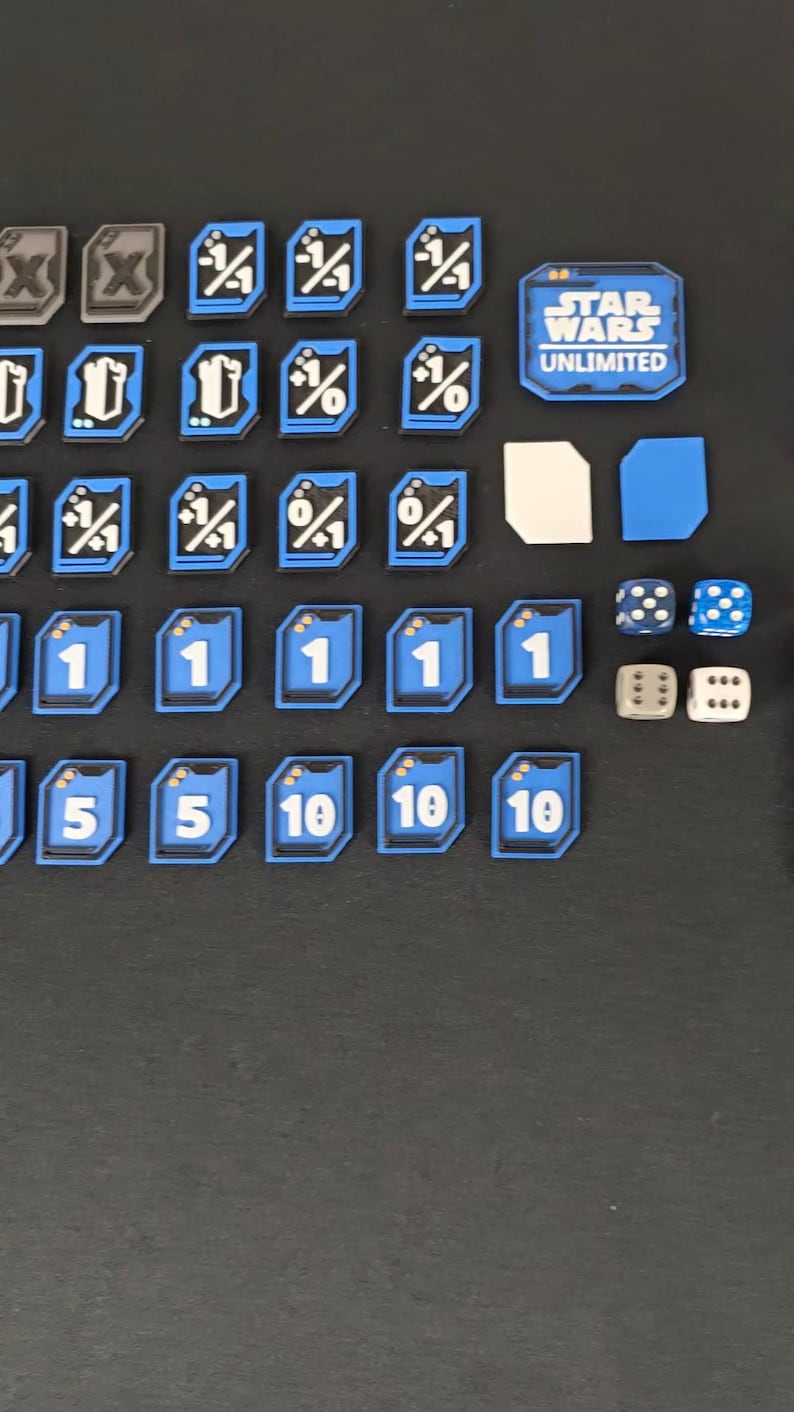 Star Wars Unlimited Token Set and Token Box: Captain Rex - Etsy