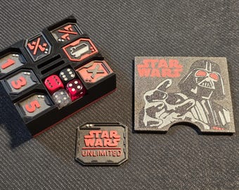 Star Wars Unlimited Token Set and Token Box: Darth Vader