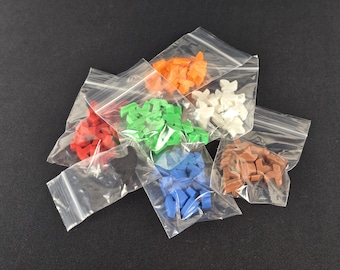 Colons de Catane - Pièces de rechange de jeu de société Seafarers | 6 choix de couleurs + pirate