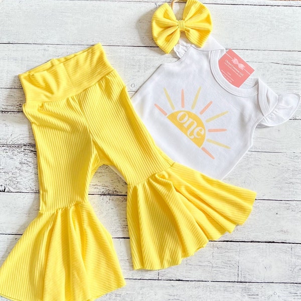 Here Comes The Sun 1st Birthday Outfit, Sun First Birthday Girl Outfit, First Trip Around The Sun Birthday Shirt, Smash Cake Outfit