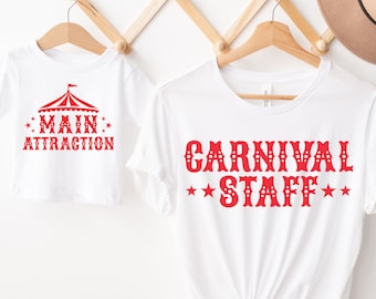 Carnival Birthday Shirt: Matching Family Circus Outfit