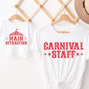 Carnival Birthday Shirt: Matching Family Circus Outfit