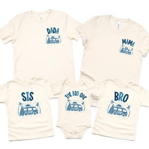 Surf First Birthday Shirt: Matching Family Beach Party Tees