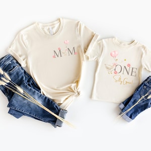 Silly Goose 1st Birthday Shirt: Matching Family Goose T-Shirts