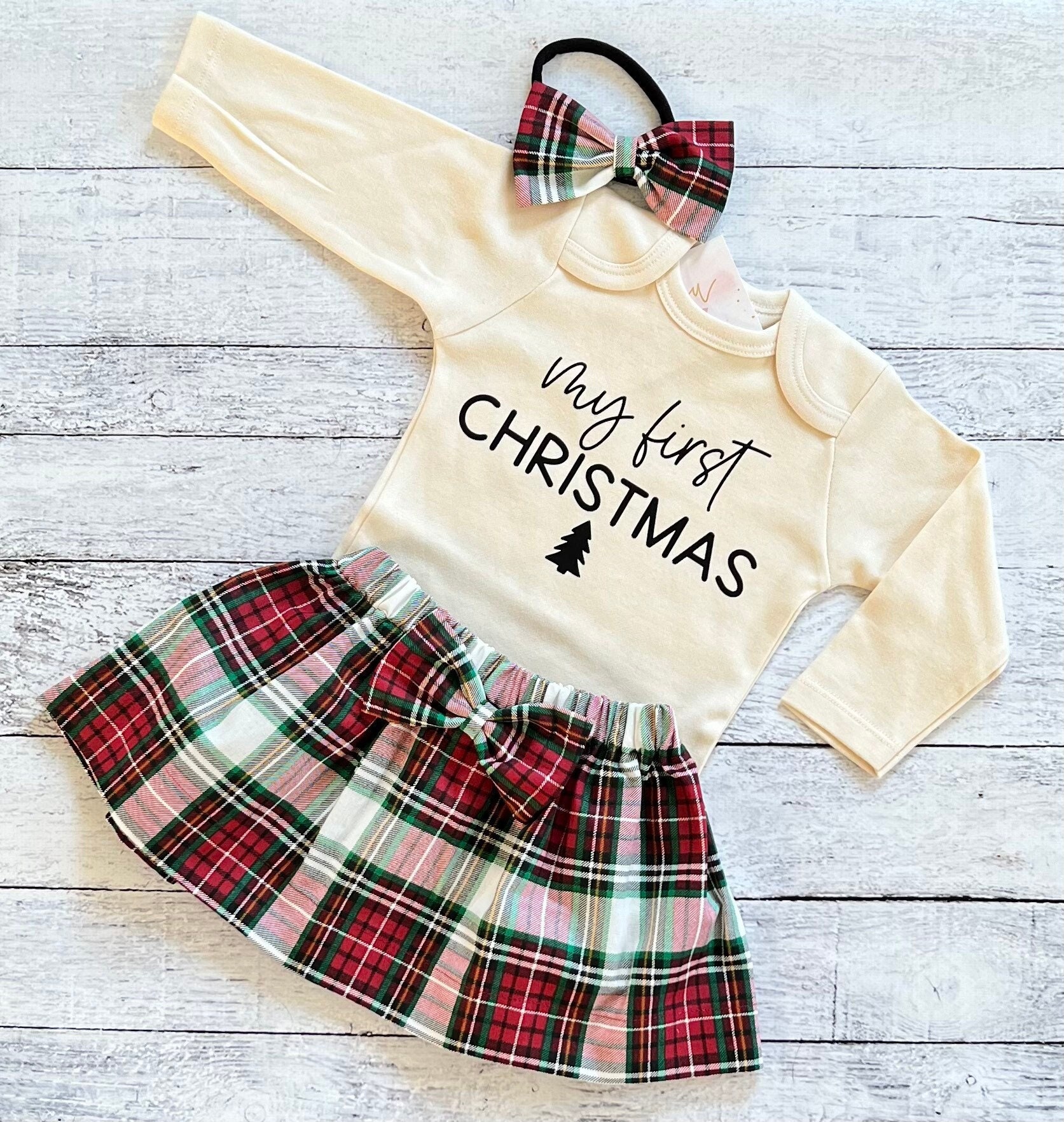 christmas skirt outfit
