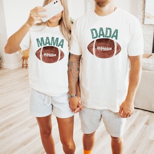 Touchdown First Birthday Shirt: Football Family Matching Tees