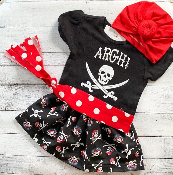 infant girl pirate costume
