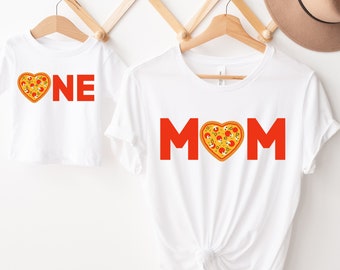 Pizza Party Birthday Shirt, Pizza First Birthday Shirt, Pizza Party Birthday Outfit, Pizza Birthday, Family Shirts, Mommy and Me