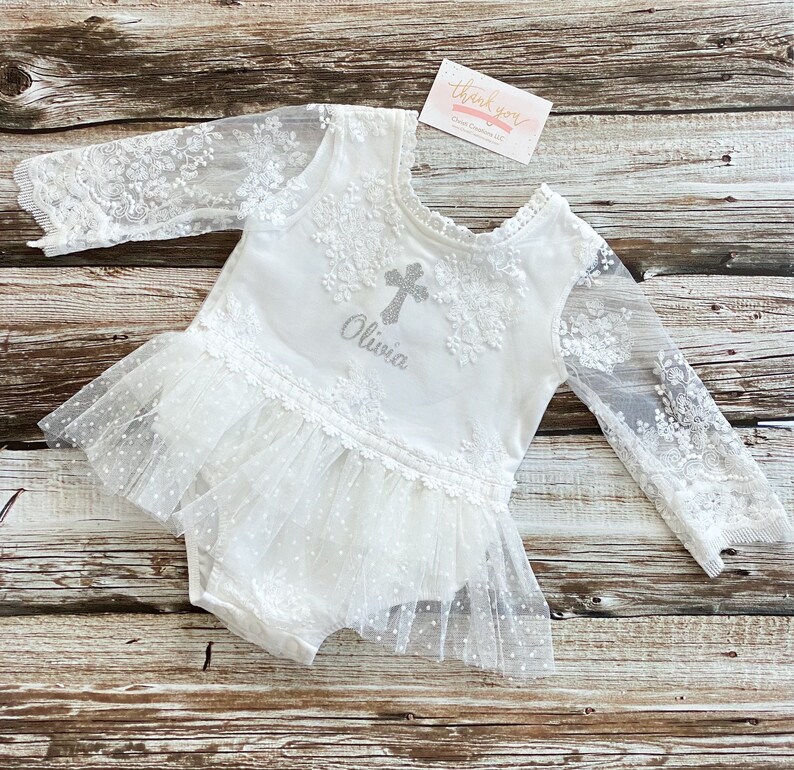 After Baptism Outfit Baby Girl After Christening Outfit Etsy