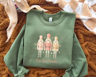 Vintage Nutcracker Christmas Sweatshirt | Funny Holiday Crewneck