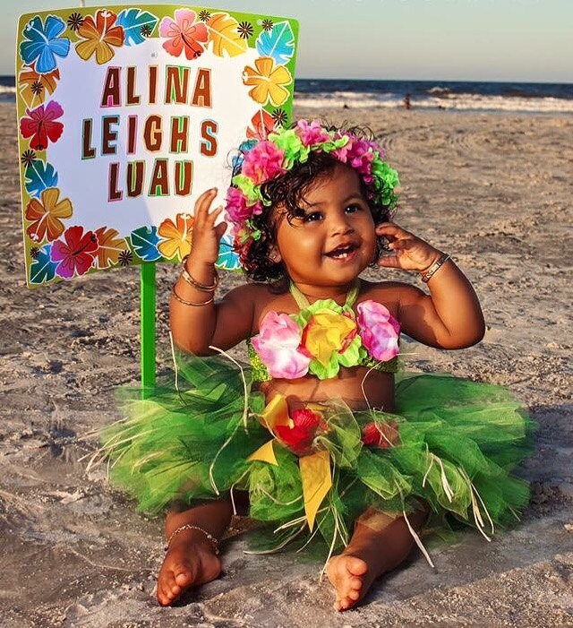Luau Birthday Outfit Luau Birthday 
