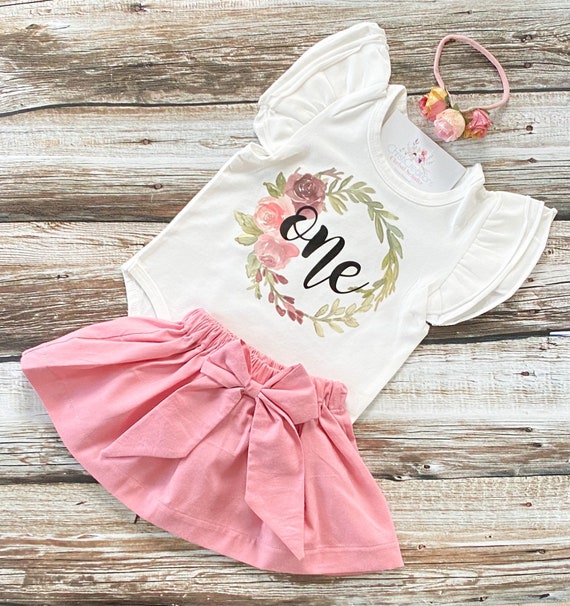 little girl first birthday outfits