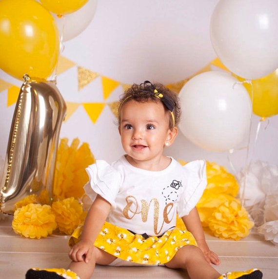 honey bee dress for baby girl