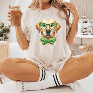 Personalized Dog St Patrick's Day Shirt: Goldendoodle Gift