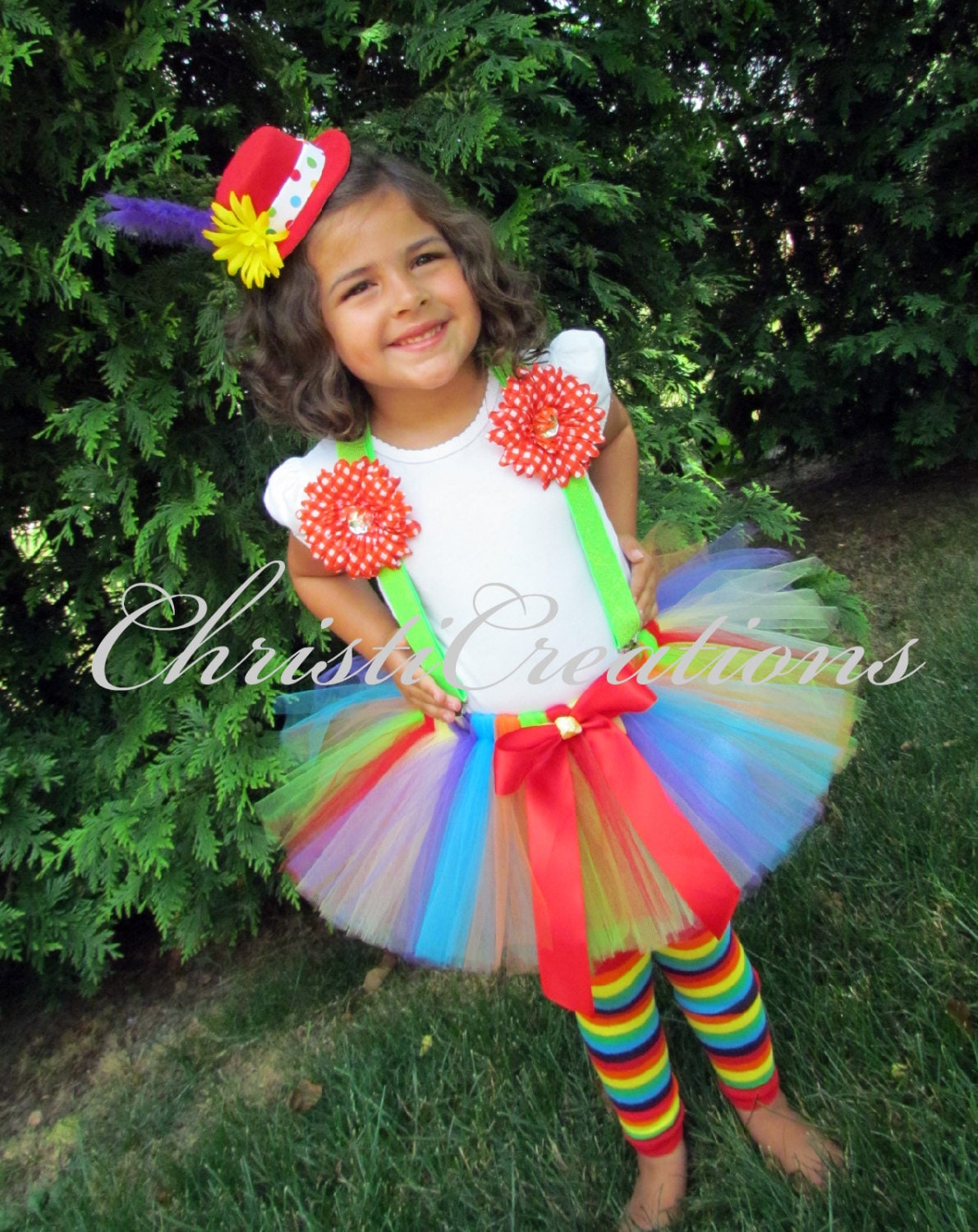 Clown Costume Girl Toddler and Infant Costume Kids Etsy