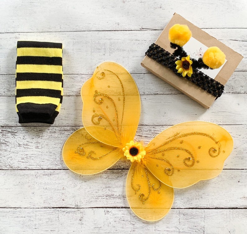 Baby Girl Bumble Bee Costume Newborn Halloween Costume Etsy