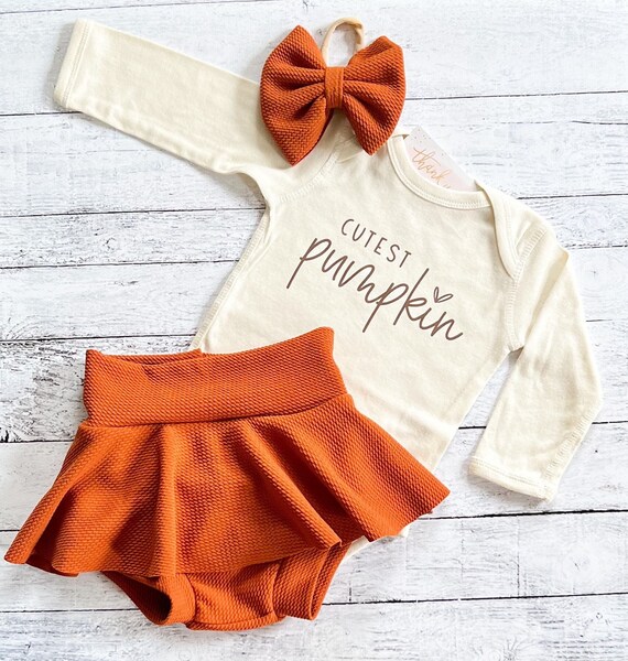 Etsy baby girl thanksgiving outfit sale
