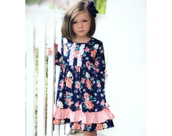 floral outfit for girls