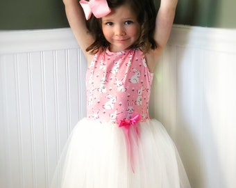 little girl bunny dress