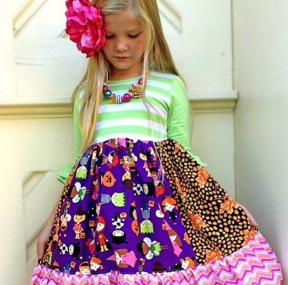 Robe d Halloween robe de soiree violette boutique pour petites filles Robe d Halloween robes d automne 12 mois 18 mois 2 3 4 5 6 8 Etsy France
