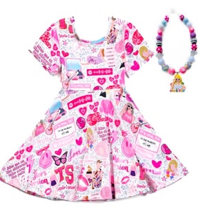 Taylor swift dress girls Taylor swift birthday dress kids Eras tour gift for girls 1989 dress taylor swift merch 2 3 4 5 6 7 8 9 10 12 14 image 2