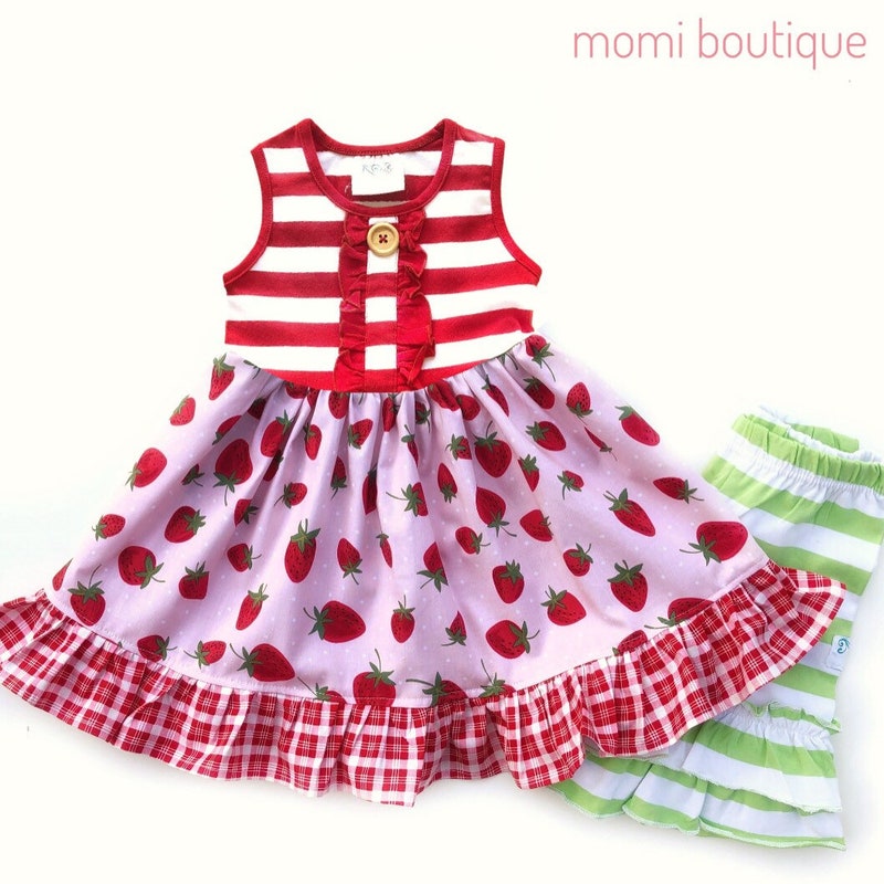 Strawberry Summer Dress main image 1