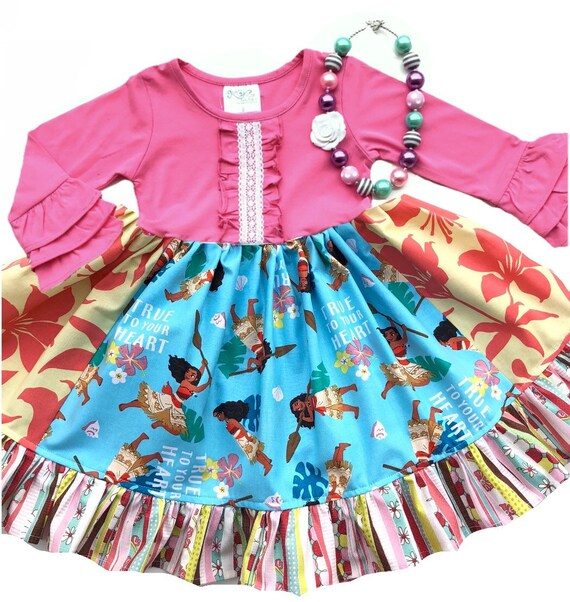 girls moana dress