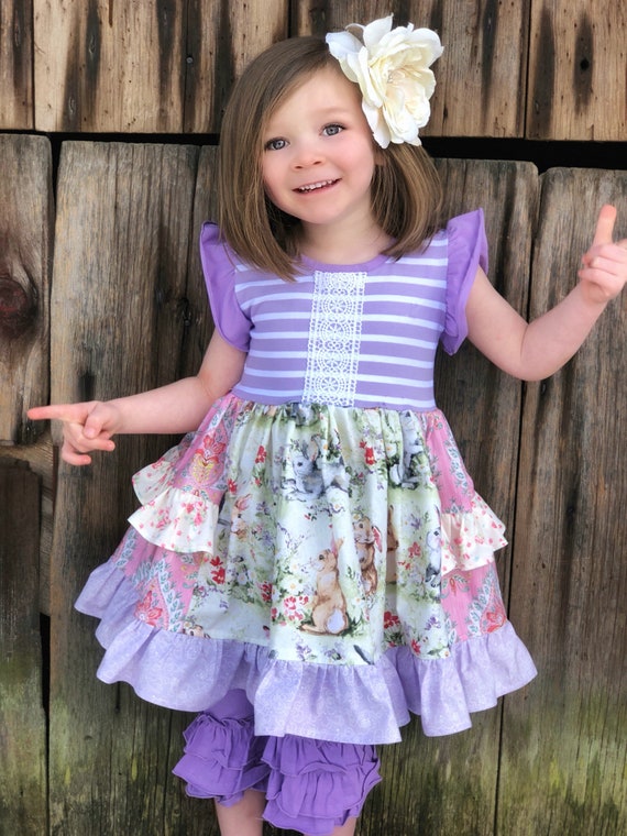Purple easter hotsell dresses for toddlers